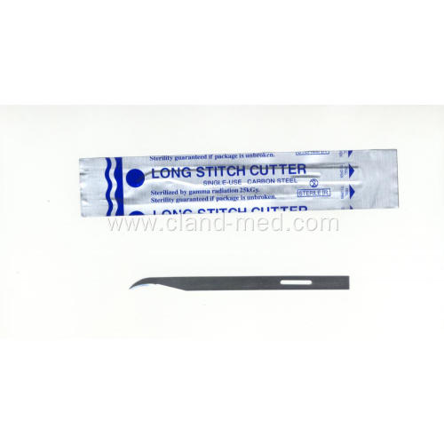 CE ISO Surgical Sterile Disposable Stitch Cutter Blade